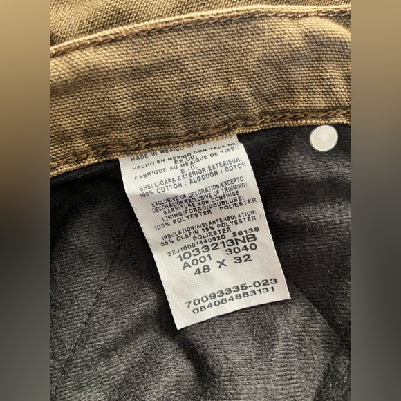 WRANGLER RUGGED WEAR® THERMAL JEAN IN NIGHT BROWN, 48 X 32, relaxed fit - Picture 6 of 6